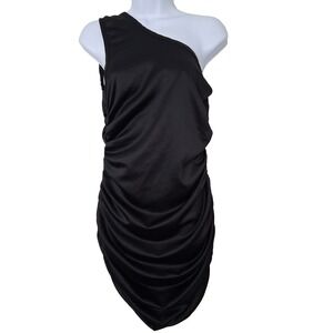 Pretty‎ Little Things One Shoulder Ruched Body Con Dress Size 8 Party Dress